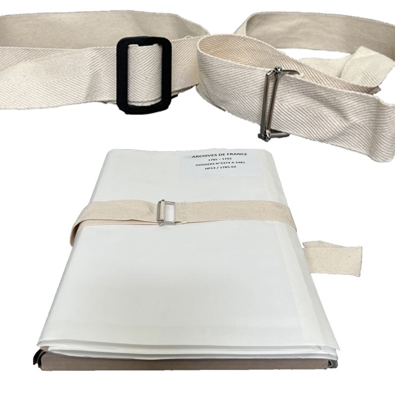 Straps with plastic buckle